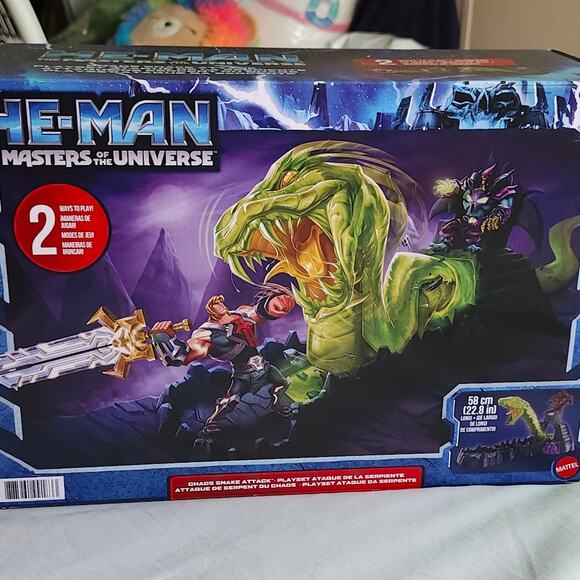 Mattel He-Man Chaos Snake Attack Playset NIB - Picture 7 of 7